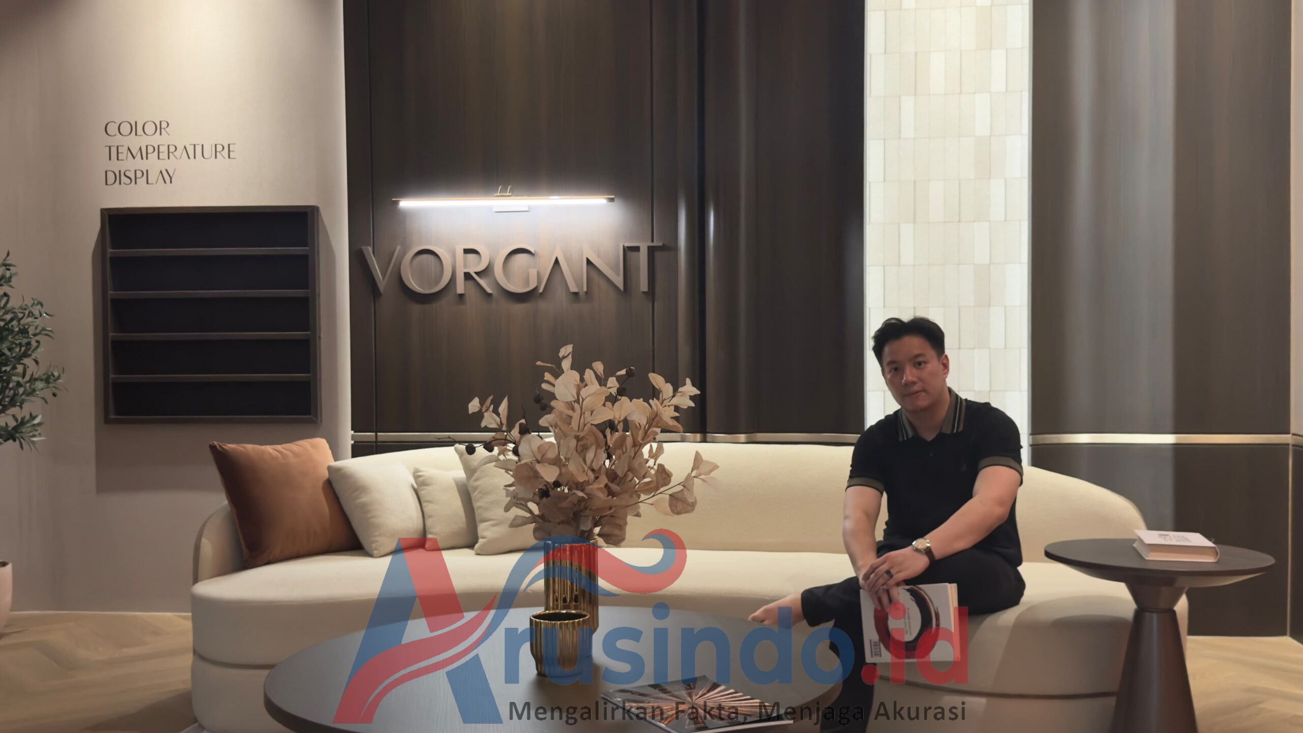 Showroom dan workshop Vorgant Interior Surabaya dalam satu lokasi untuk layanan desain